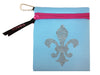 Neon Carryall - Fleur de Lis