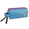 Neon Cosmetic Bag - Tennis Raquets