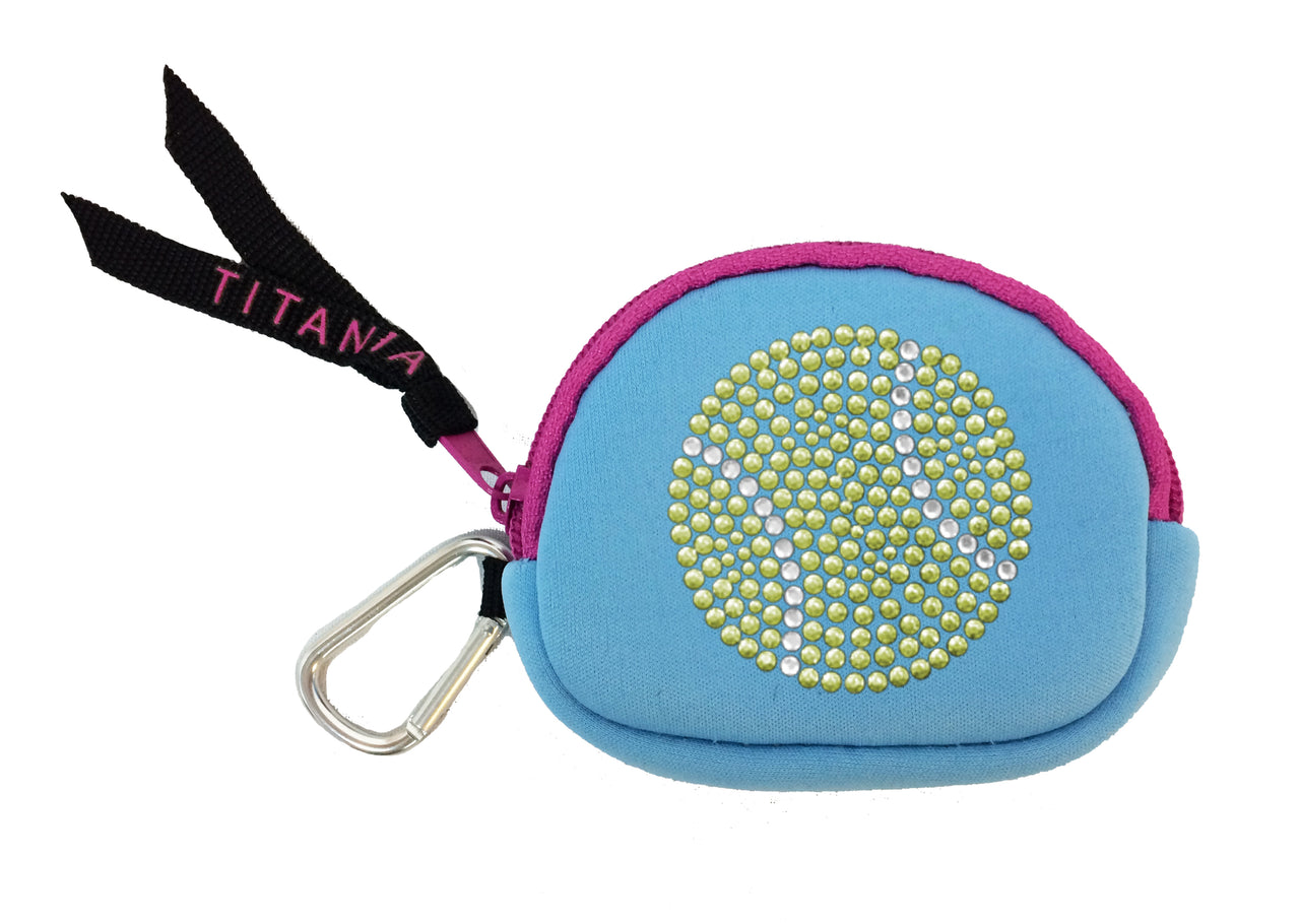 Neon Coin Purse - Tennis Ball