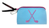 Neon Clutch Purse - Crossed Clubs