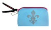 Neon Clutch Purse - Fleur de Lis