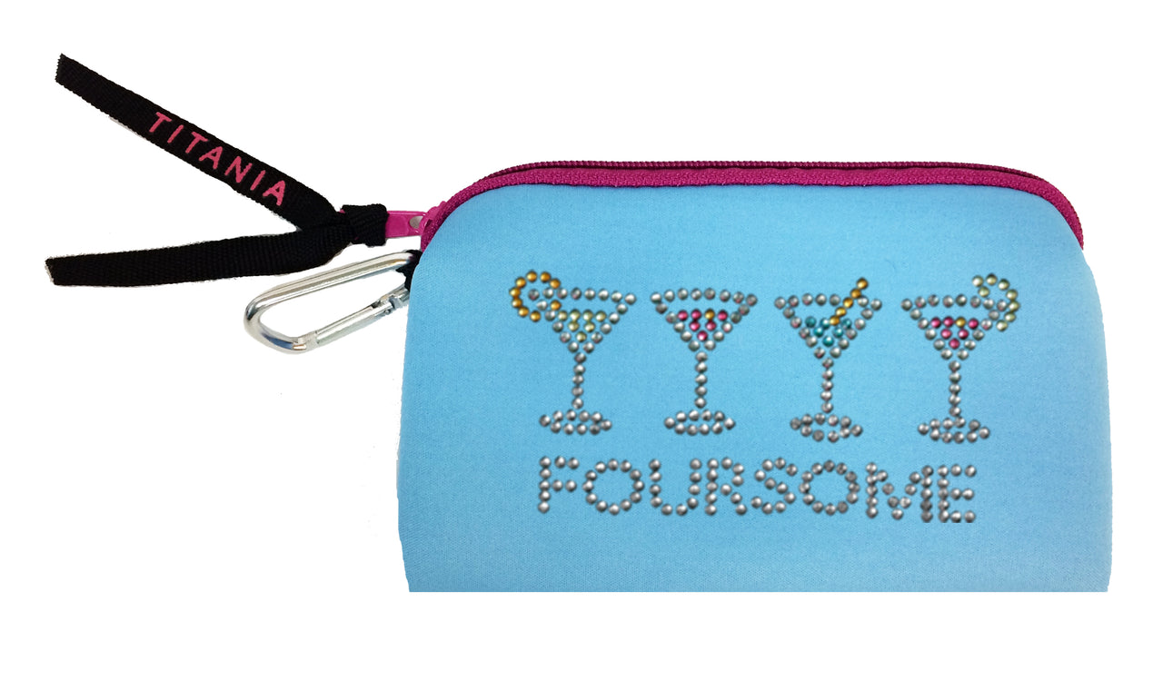 Neon Clutch Purse - Foursome