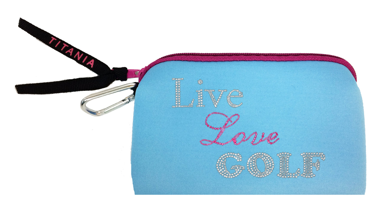 Neon Clutch Purse - Live Love Golf