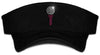 Lady's Velcro Visor - Ball and Tee