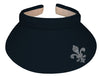 Lady's Visor   Clip-on - Fleur de Lis