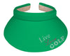 Lady's Visor   Clip-on - Live Love Golf