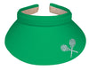 Lady's Visor Clip-on - Tennis Raquets