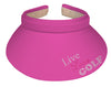 Lady's Visor   Clip-on - Live Love Golf