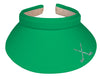 Lady's Visor Clip-on - Crossed Clubs
