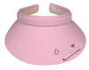 Lady's Visor   Clip-on - Love At First Swing