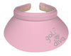 Lady's Visor Clip-on - Golf Diva