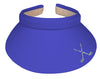 Lady's Visor Clip-on - Crossed Clubs