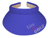 Lady's Visor   Clip-on - Live Love Golf
