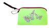 Neon Clutch Purse - Butterflies