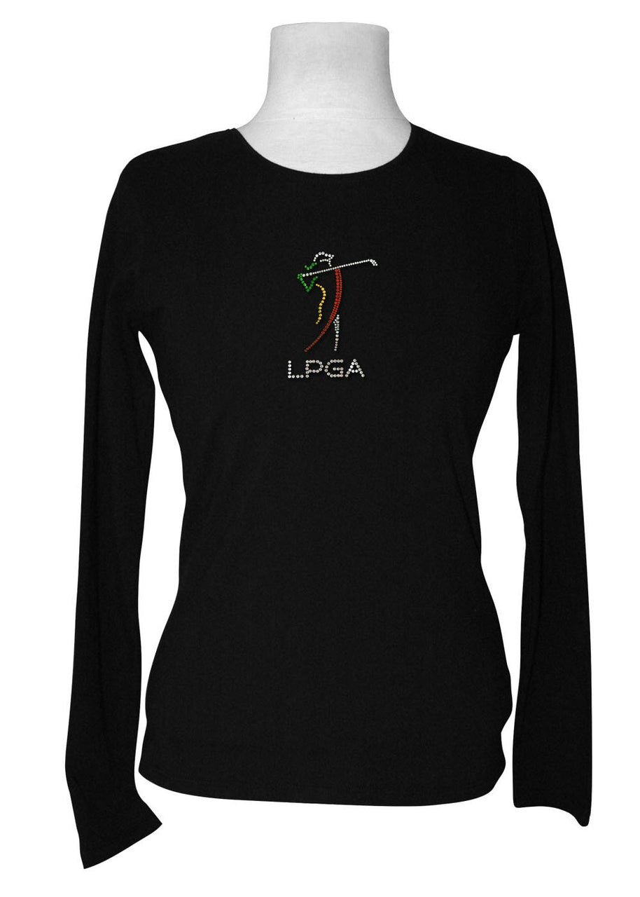 Official LPGA Rhinestone Long Sleeve Tee
