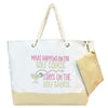 New Large Tote (White)