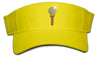 Lady's Velcro Visor - Ball and Tee