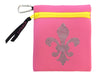 Neon Carryall - Fleur de Lis