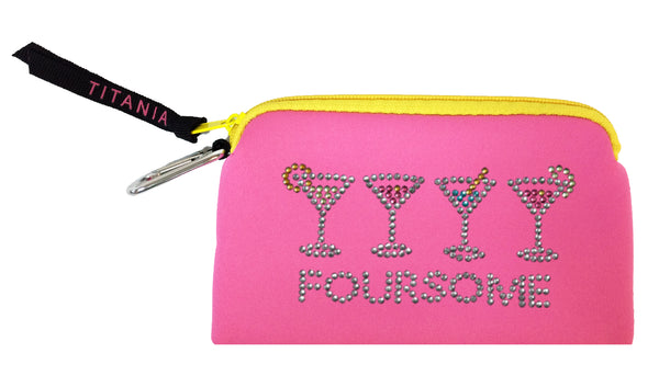 Neon Clutch Purse - Foursome