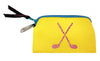 Neon Clutch Purse - Crossed Clubs