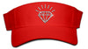 Lady's Velcro Visor - Diamond