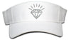 Lady's Velcro Visor - Diamond