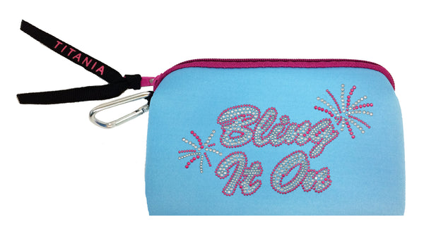 Neon Clutch Purse - Bling It On