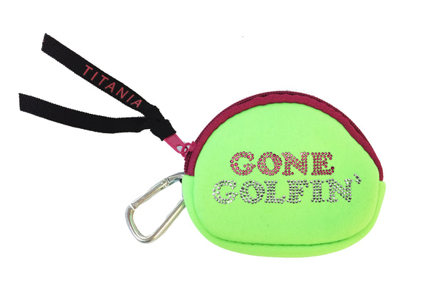 Neon Coin Purse - Gone Golfin'