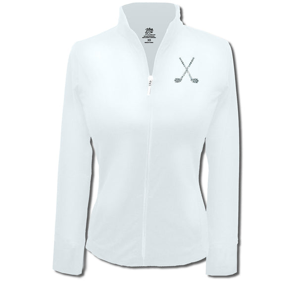 Lady's Jacket - Crossed Clubs Design