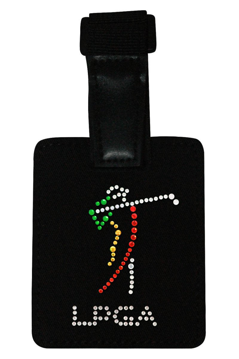 LPGA Rhinestone Luggage Tag