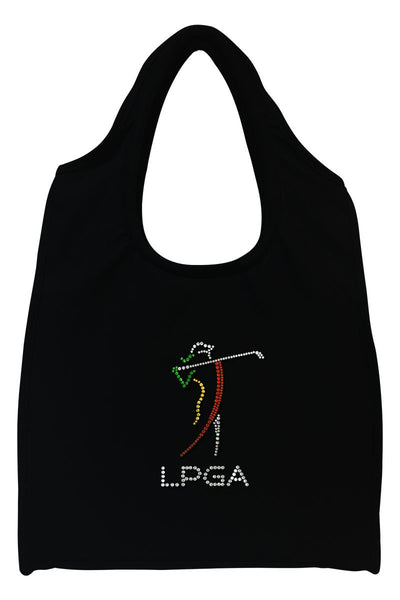 LPGA Full-Size Rhinestone Logo Tote Bag