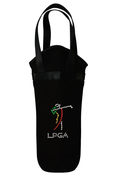 LPGA Rhinestone Logo Wine Tote