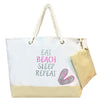 New Large Tote (White)