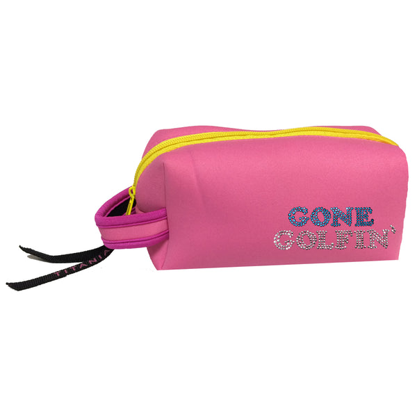 Neon Cosmetic Bag - Gone Golfin'