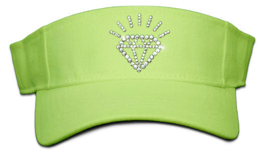 Lady's Velcro Visor - Diamond